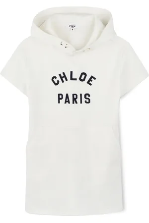 Chloé Logo-embroidered dress