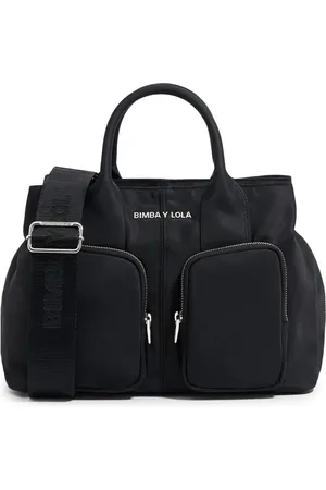 Bimba y Lola Large zip-pocket tote bag