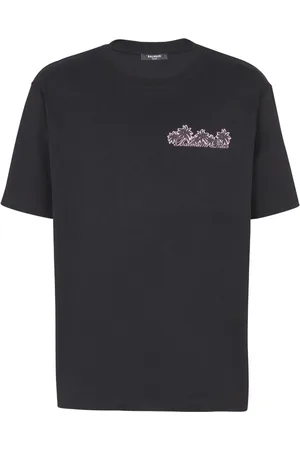 Balmain Club-print cotton T-shirt