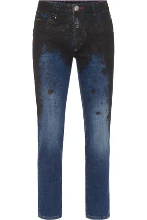 Philipp Plein Logo-appliqué skinny jeans