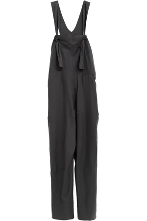 Baserange Knot-detail dungarees