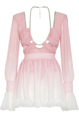 Philipp Plein Ombré-effect mini dress