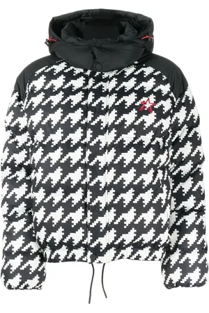 Perfect Moment Moment houndstooth-print puffer jacket