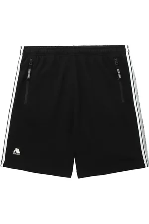 Izzue Logo-tape track shorts