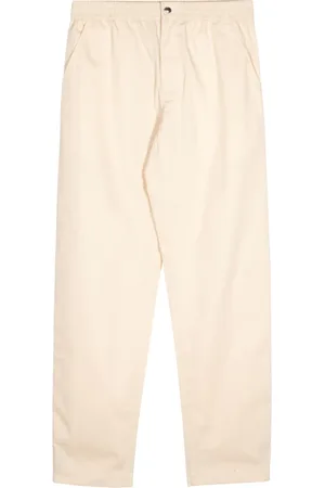 Maison Kitsuné Straight-leg cotton trousers