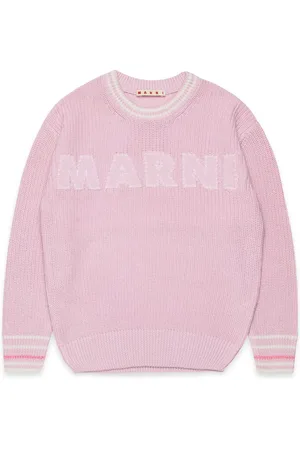 Marni Logo-embroidered sweater