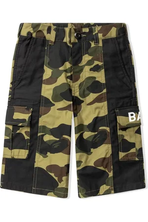 A Bathing Ape 1St Camo pocket shorts
