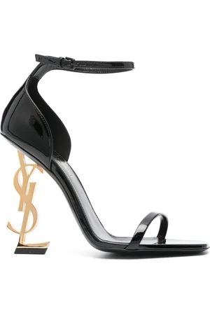 Saint Laurent Opyum 110mm patent-leather sandals