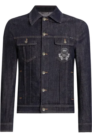 Dolce & Gabbana Logo-appliqué denim jacket