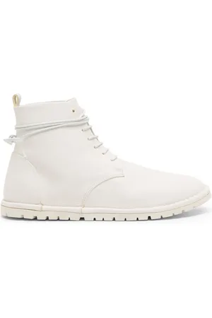 MARSÈLL Lace-up leather ankle boots