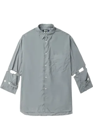 Comme des Garçons Cut-out wide-sleeve shirt