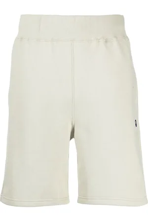 A Bathing Ape Ape Head One Point cotton shorts