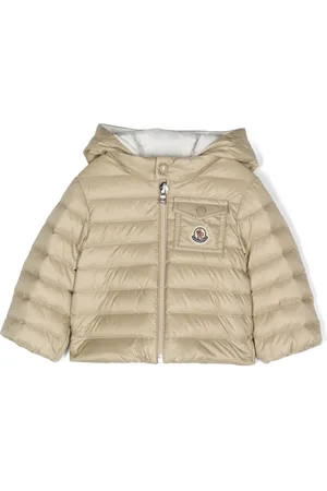 Moncler Appliqué-logo padded jacket