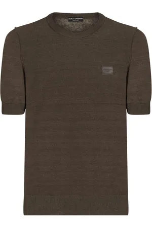 Dolce & Gabbana Logo-appliqué round-neck T-shirt