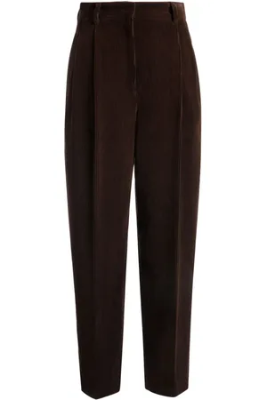 Bally Pleated corduroy trousers