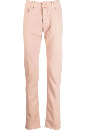 Jacob Cohen Scarf-detail slim jeans