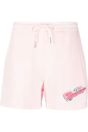 Thom Browne Car-embroidered piqué shorts