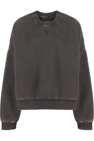 Entire Studios Mélange-effect cotton sweatshirt