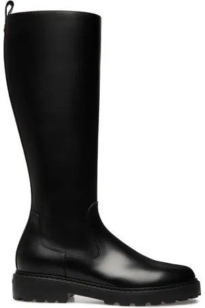 Bally Logo-plaque leather boots