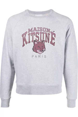Maison Kitsuné Logo-print cotton sweatshirt
