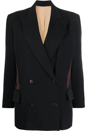 Jean Paul Gaultier 1990s striped appliqués jacket
