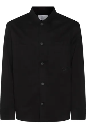 Maison Kitsuné Logo-print shirt jacket