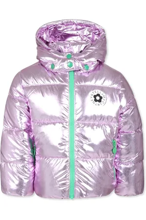 Stella McCartney Logo-appliquéd puffer jacket
