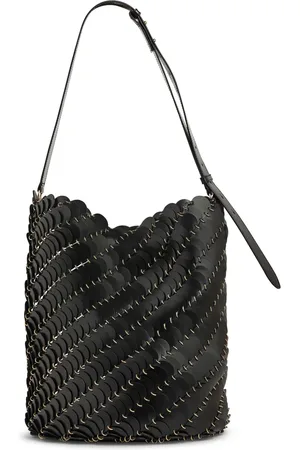 Paco rabanne Pacoïo leather bucket bag