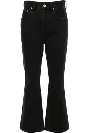 Jacquemus Le de-Nîmes court high-rise flared jeans