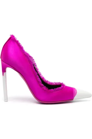 Tom Ford Painted satin pumps