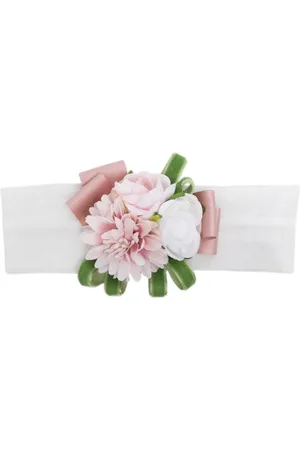 COLORICHIARI Floral-appliqué headband