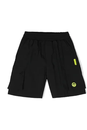 BARROW Logo-appliqué cargo shorts