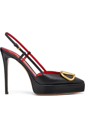 VALENTINO GARAVANI 120mm VLogo Signature slingback pumps