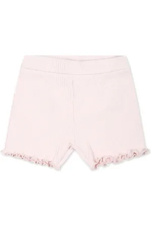 Moncler Logo-appliqué ribbed shorts