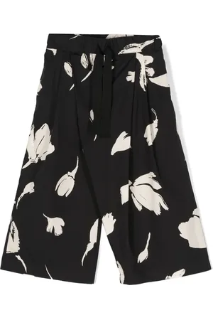 MEIMEIJ Floral pleated tapered trousers