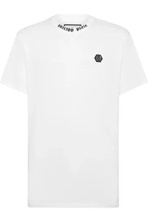 Philipp Plein Logo-appliqu?? cotton T-shirt
