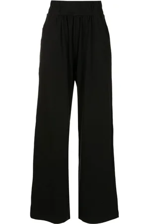 Lygia & Nanny Romã cotton-blend straight-leg trousers