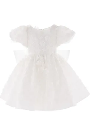 Tulleen Moneta floral-appliqué dress