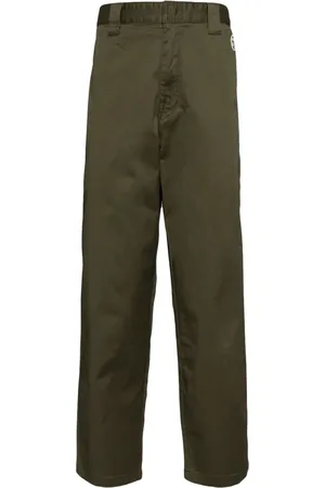 A Bathing Ape Logo-patched trousers