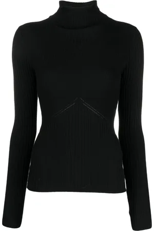 ANDREADAMO Balaclava-hood ribbed jumper