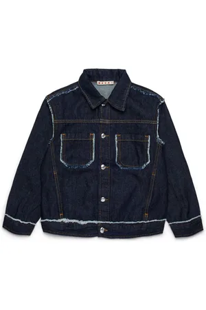Marni Frayed denim jacket