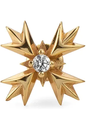 EMANUELE BICOCCHI Crest crystal-embellished earring