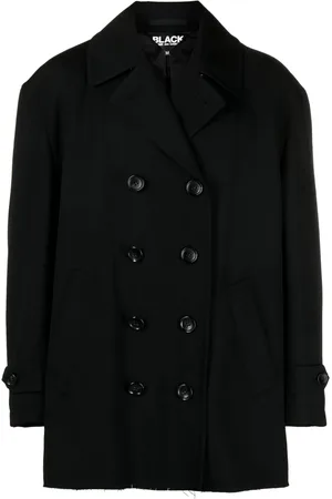 Comme des Garçons Notched-lapels double-breasted coat
