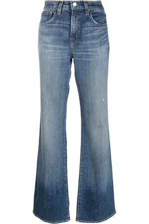 NILI LOTAN Flared denim jeans