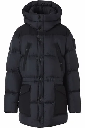 Burberry Logo appliqué nylon puffer coat