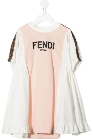 Fendi Logo-embroidered dress