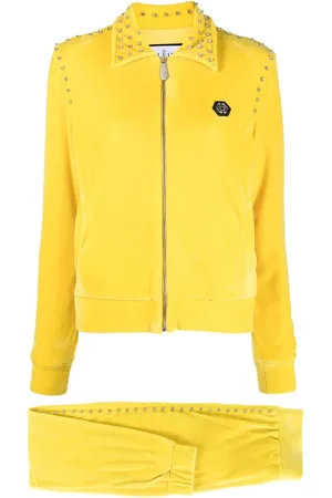 Philipp Plein Diamanté-embellished tracksuit set