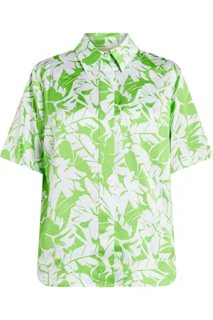 Michael Kors Floral-print short-sleeve shirt