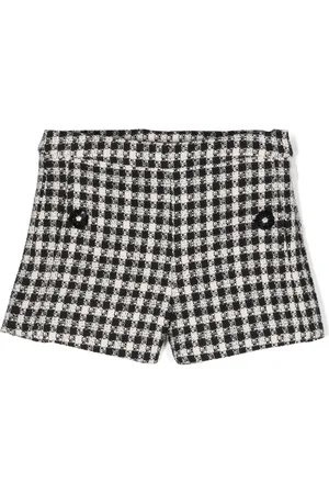 PATACHOU Floral-appliqué shorts