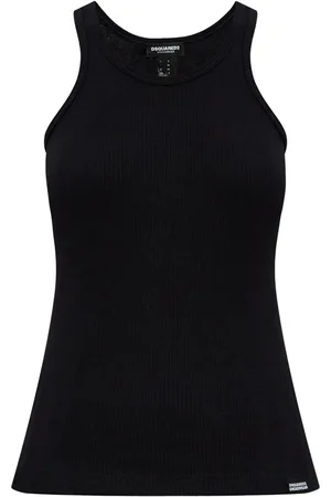 Dsquared2 Logo-appliqué tank top